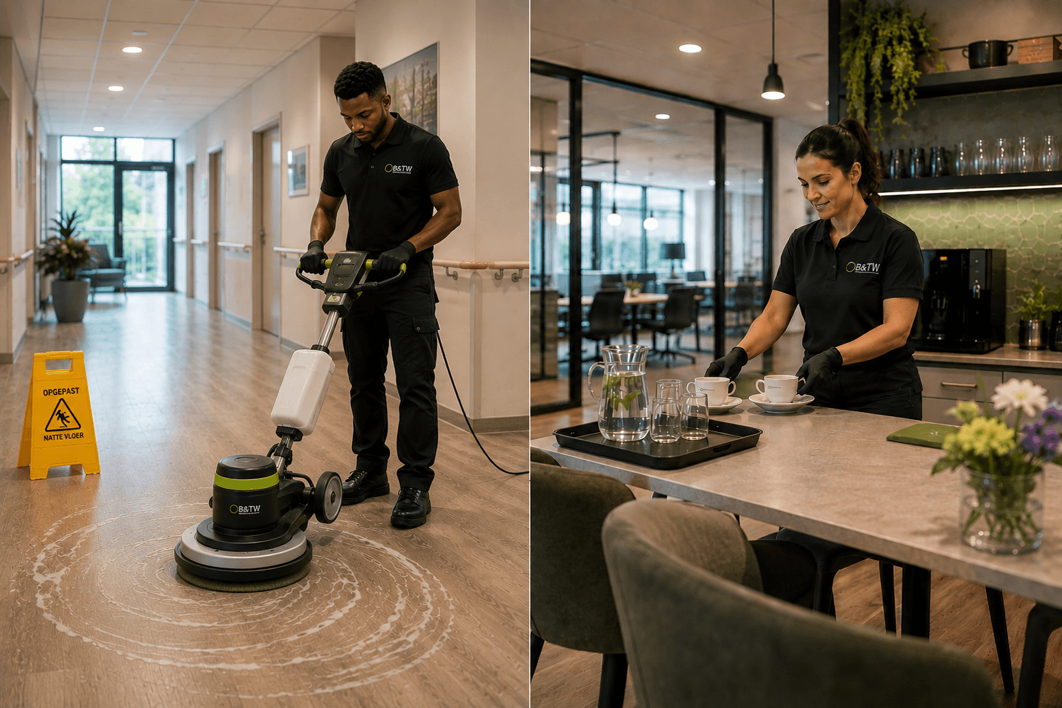 Specialistische reiniging & Algemene facilitaire diensten